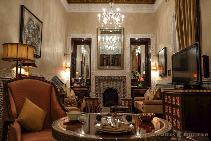 Salón de nuestro riad