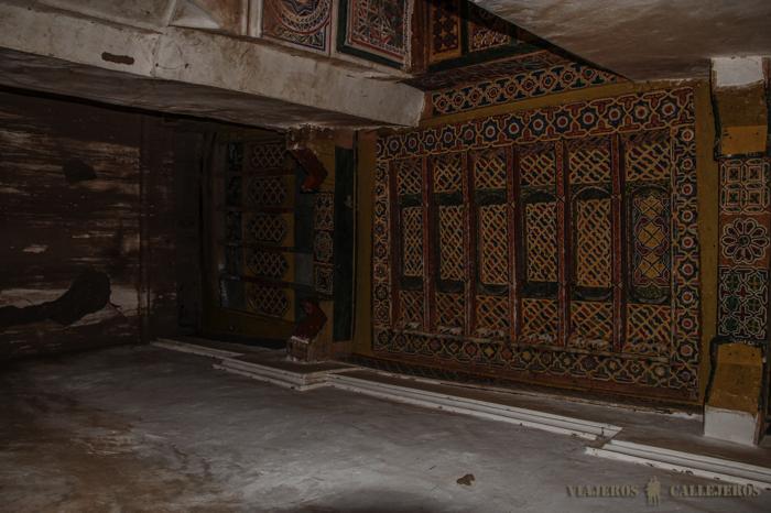 Interior de la Kasbah de Taourit en Ouarzazate