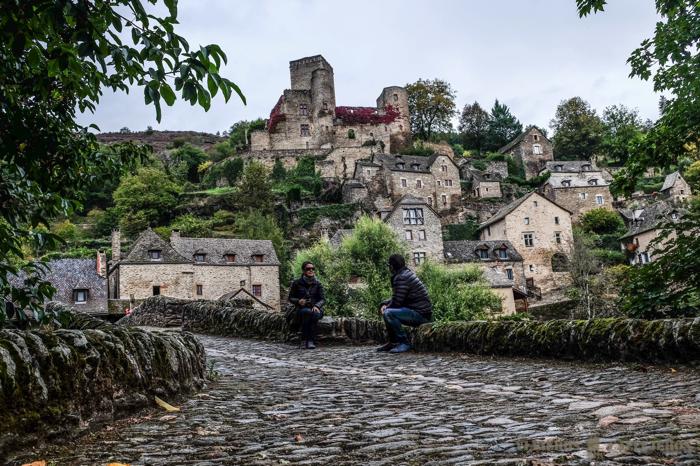 Vistas de Belcastel desde el puente