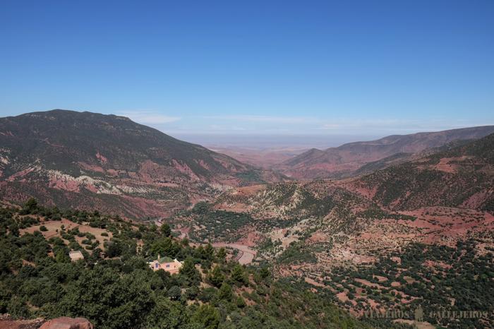 Vistas desde Tizi-n-Tichka