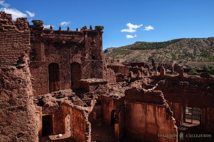 Vistas desde la zona alta de la kasbah Telouet