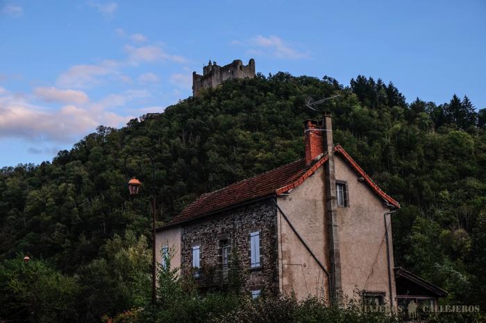 Vistas de Najac desde el hotel