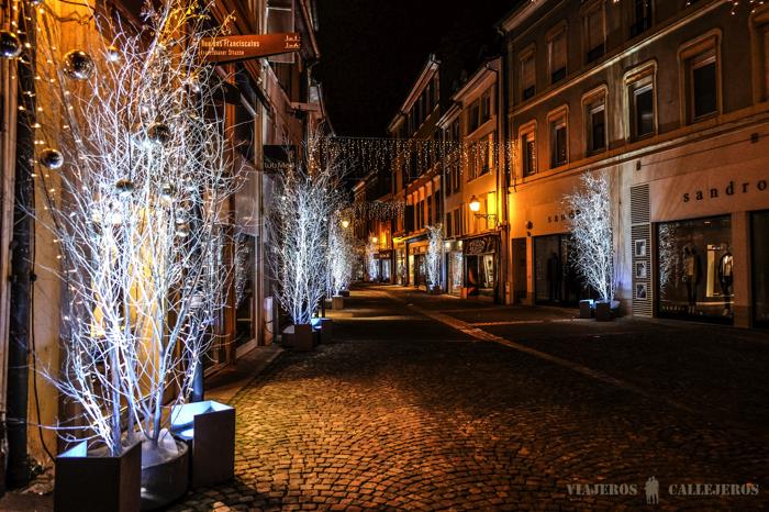 Calles de Mulhouse en Navidad