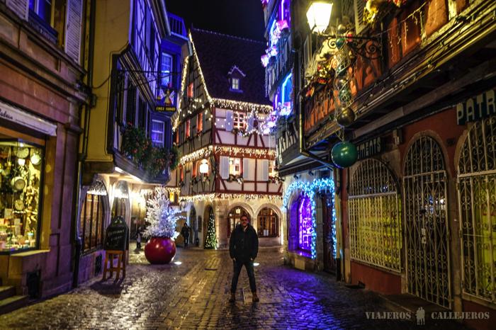 Calles de Colmar en Navidad