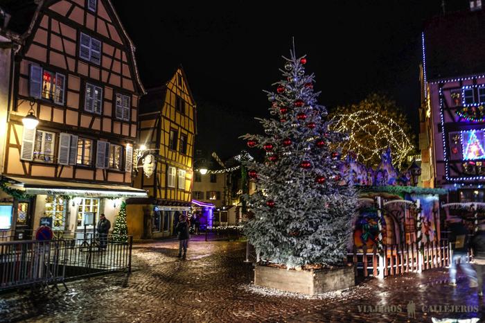 Llega la noche a Colmar