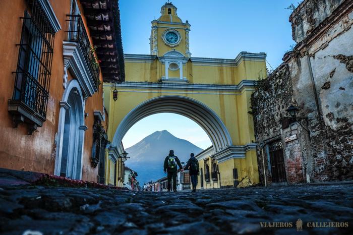 Arco de Santa Catalina en Antigua. Mejores fotografías de Guatemala y Honduras