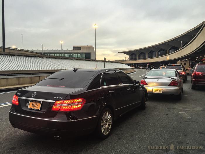 Nuestro coche para el traslado del JFK a Newark