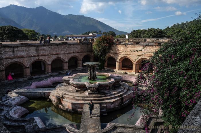Ruinas de la Iglesia de la Merced. Antigua en un día