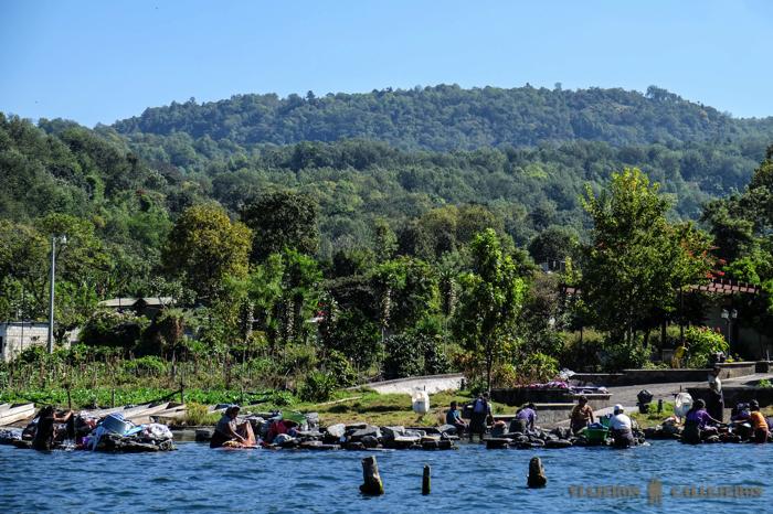 Zonas para lavar en Santiago Atitlán
