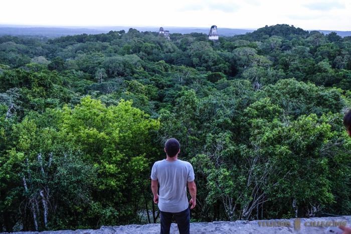 Vistas desde el Templo V en Tikal