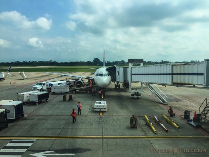 Vuelo de San Pedro Sula a Houston. Seguridad en Guatemala y Honduras