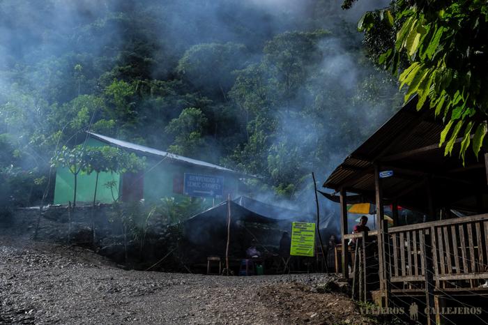 Camino a la entrada de Semuc Champey