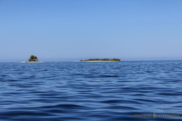 Navgando hacia Cayo Timón, Cayo Bolaños y Cayo Zacate