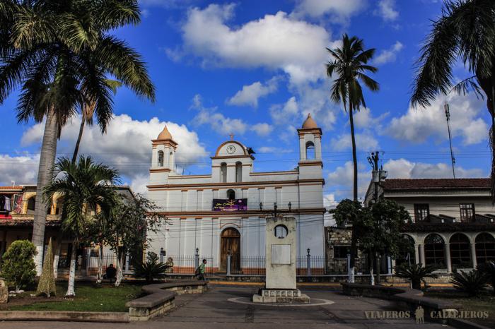 Plaza Copán ruinas pueblo