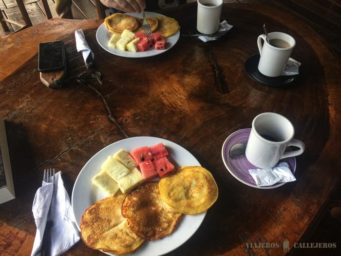 Desayuno en Semuc Champey
