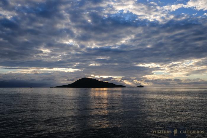 Atardecer sobre Cayo Menor