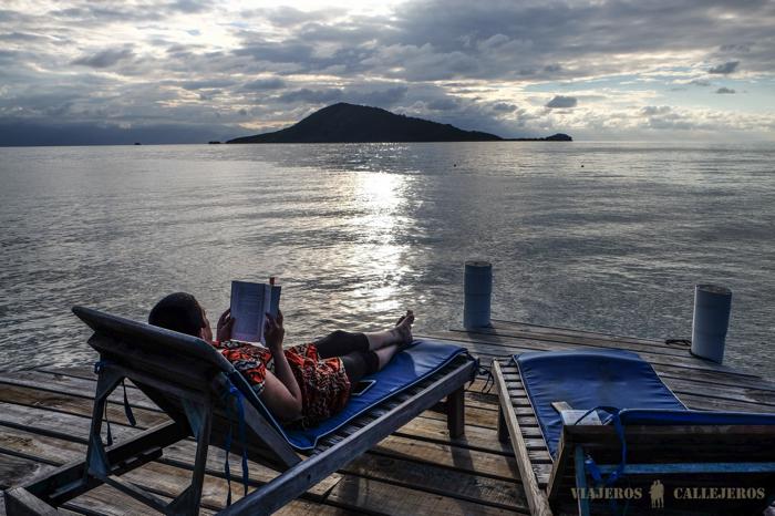 Rato de lectura en Cayos Cochinos