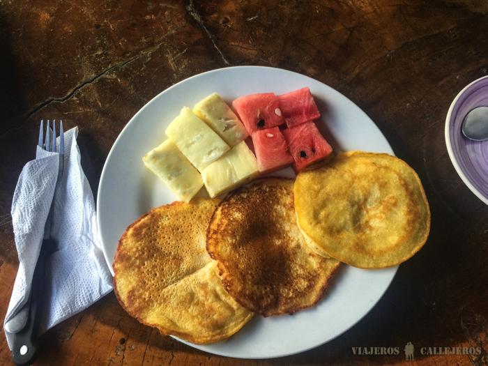 Desayuno en el Portal de Semuc Champey