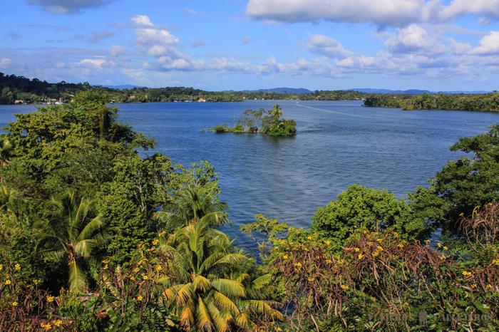 Río Dulce desde el puente