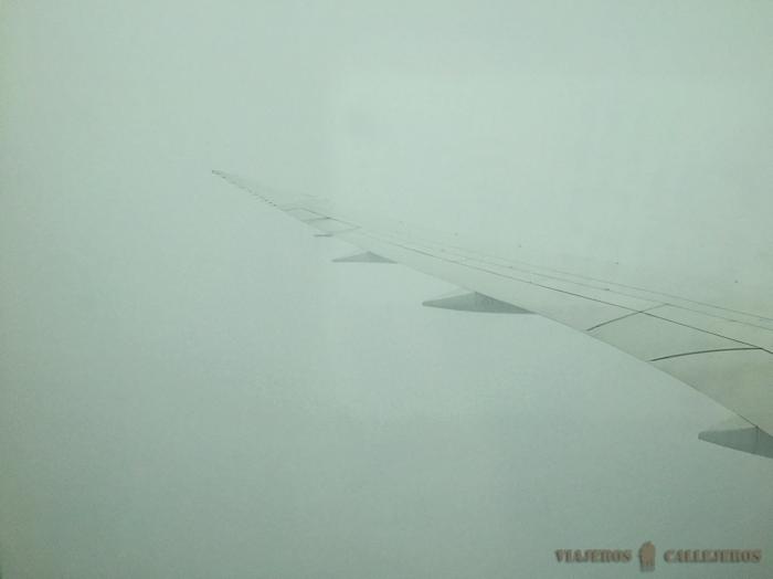 Sobrevolando Frankfurt