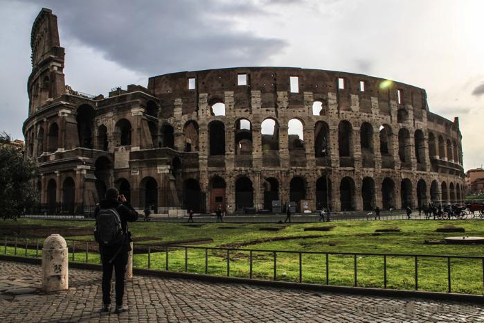 Fotografiando el Coliseo
