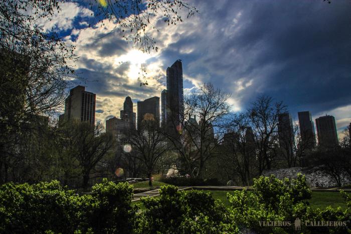 Atardecer sobre Central Park