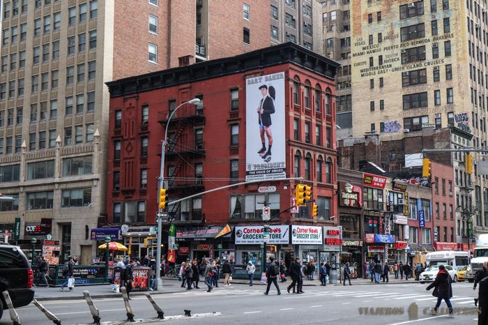 Detalles de las calles de Nueva York