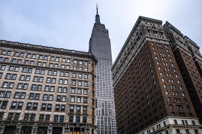 Empire State frente a nuestro alojamiento