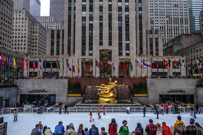 Pista de hielo Rockefeller Plaza