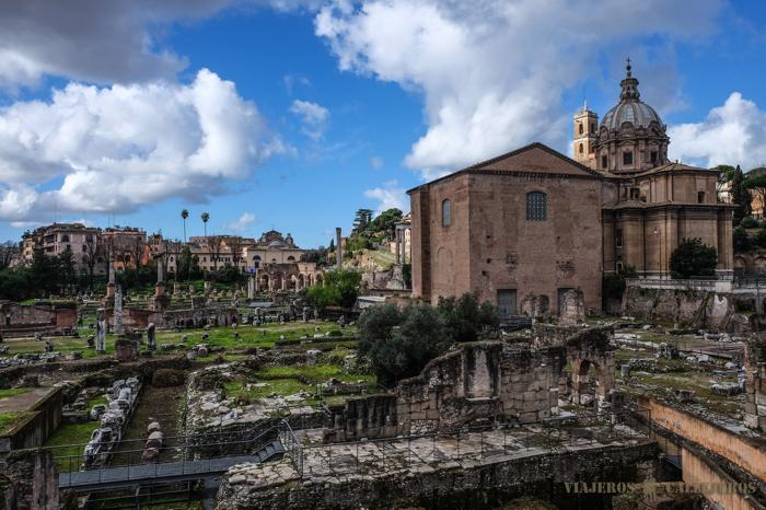 La entrada al Foro Romano está incluida en las tarjetas turísticas