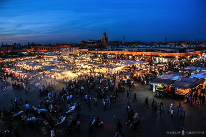 Plaza de Jamaa el Fna. Marrakech
