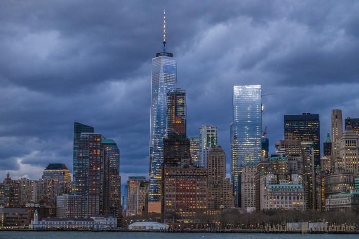 Anochece sobre Manhattan