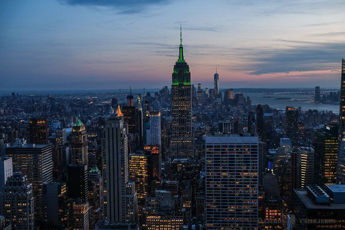 Vistas del Top of the Rock