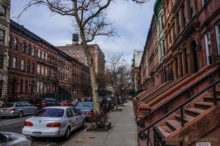Calles típicas de Harlem