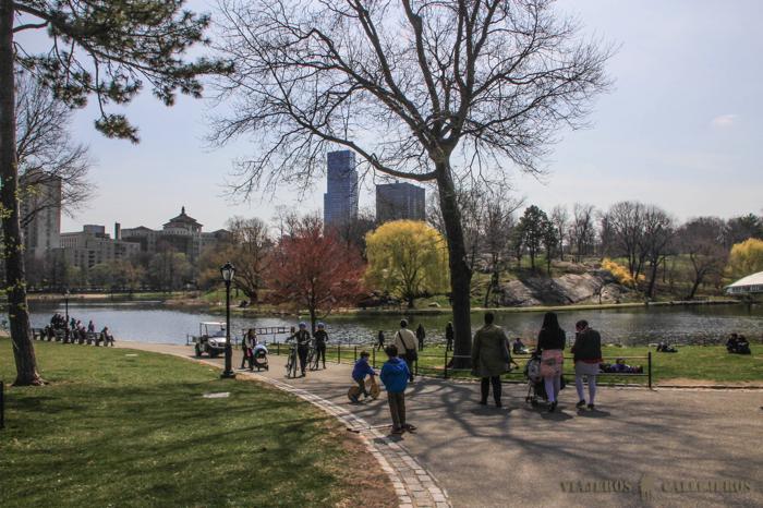 Impresionante Central Park, entrando por Harlem