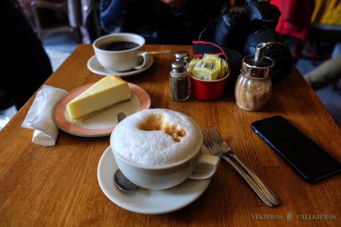 Desayuno después de una Misa Góspel en Harlem