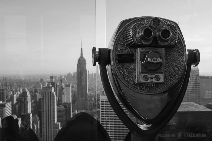 Empire state desde el Top of the Rock