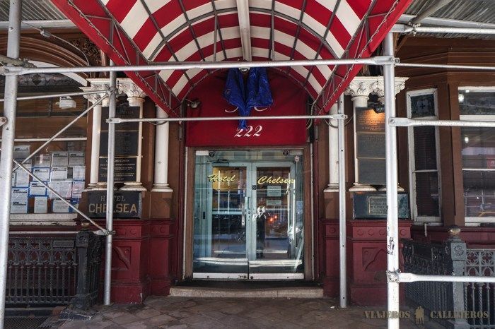 Entrada del Hotel Chelsea