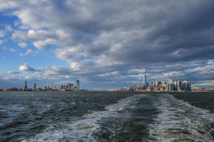 Manhattan, New Jersey y la Estatua de la Libertad
