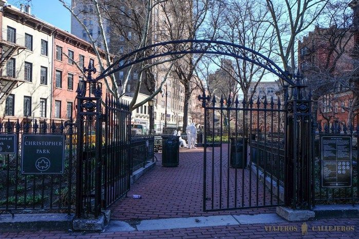 Pequeños jardines en Greenwich Village