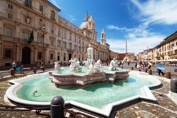 Piazza Navona, una de las cosas que hacer en Roma