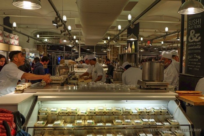Sushi en Chelsea Market