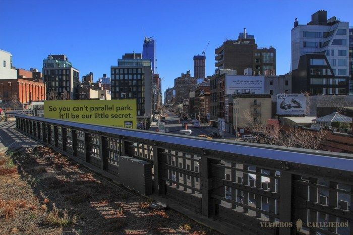 Vistas de Nueva York desde el High Line