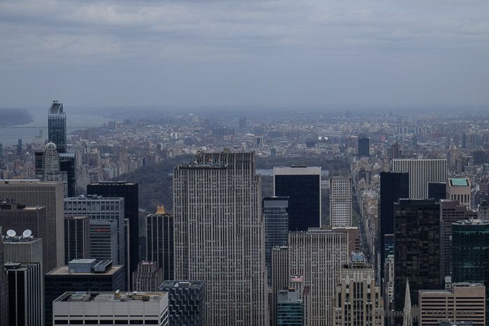 Vistas de Central Park desde el Empire State