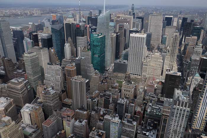Impresionantes vistas desde el Empire State