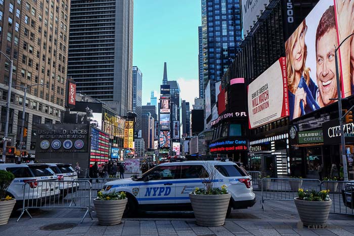 Policia en Times Square