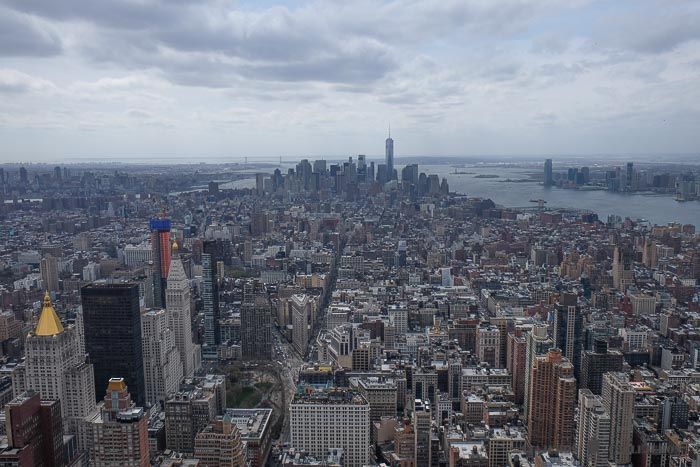 Vistas de Nueva York desde el Empire State
