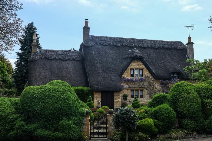 Típicas casas de Chipping Campden. Pueblos de la campiña inglesa