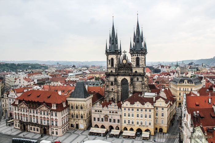 Las mejores vistas de Praga desde la Torre del Ayuntamiento