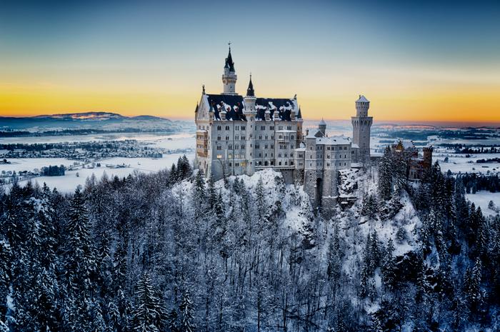 Castillo de Neuschwanstein en Alemania